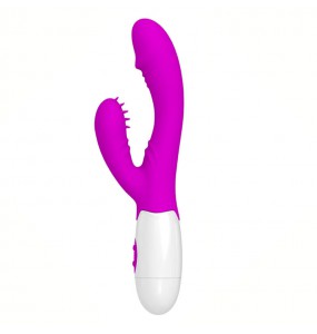 PRETTY LOVE G-Spot Dual Vibrator (Red Rose)